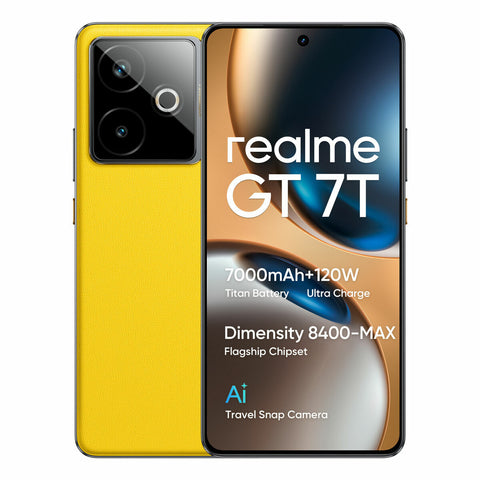 Smartphone Realme REALME GT 7T 6,8" 12 GB RAM 256 GB Yellow Smartphone Realme REALME GT 7T 6,8" 12 GB RAM 256 GB Yellow