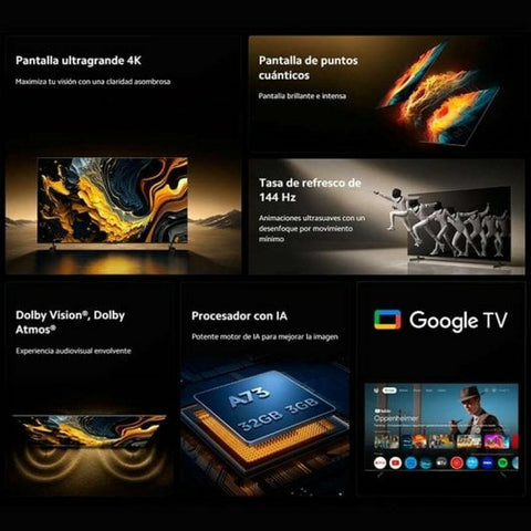 Smart TV Xiaomi ELA5692EU 4K Ultra HD 100" QLED Smart TV Xiaomi ELA5692EU 4K Ultra HD 100" QLED