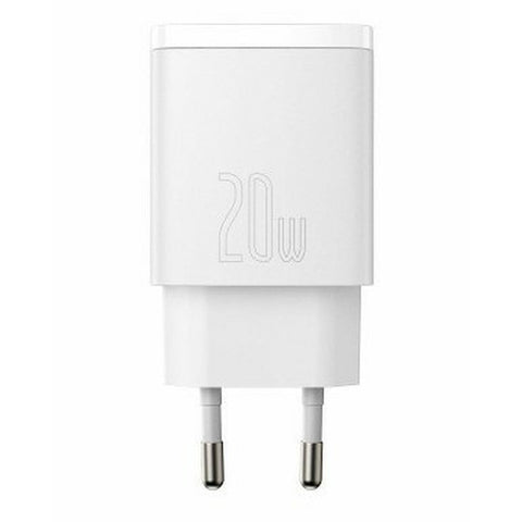 Wall Charger Baseus CCXJ-B02 White 18 W 20 W (1 Unit) Wall Charger Baseus CCXJ-B02 White 18 W 20 W (1 Unit)