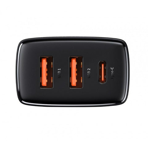 Wall Charger Baseus CCXJ-E01 Black 30 W (1 Unit) Wall Charger Baseus CCXJ-E01 Black 30 W (1 Unit)
