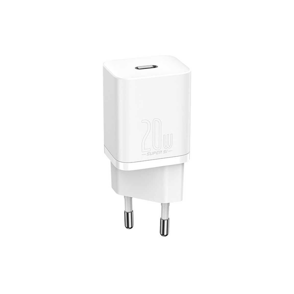 Wall Charger Baseus TZCCSUP-B02 White 20 W Wall Charger Baseus TZCCSUP-B02 White 20 W