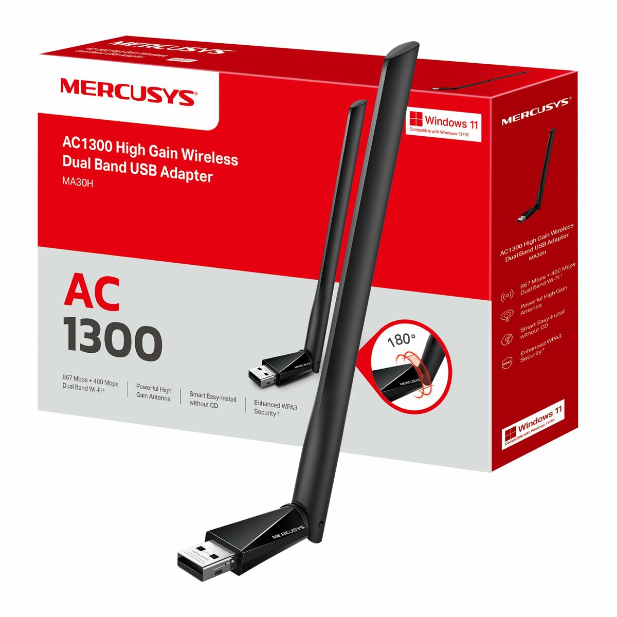 Network Adaptor Mercusys MA30H Network Adaptor Mercusys MA30H