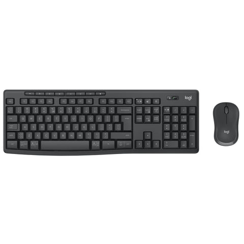 Keyboard and Mouse Logitech 920-012077 Grey Graphite English EEUU Qwerty US Keyboard and Mouse Logitech 920-012077 Grey Graphite English EEUU Qwerty US