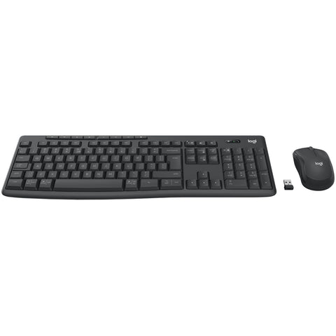 Keyboard and Mouse Logitech 920-012077 Grey Graphite English EEUU Qwerty US Keyboard and Mouse Logitech 920-012077 Grey Graphite English EEUU Qwerty US