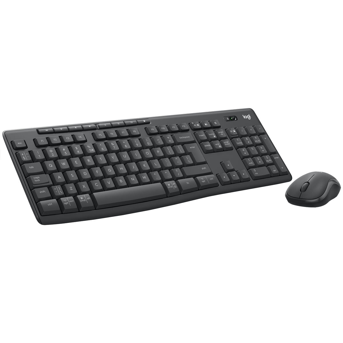 Keyboard and Mouse Logitech 920-012077 Grey Graphite English EEUU Qwerty US Keyboard and Mouse Logitech 920-012077 Grey Graphite English EEUU Qwerty US