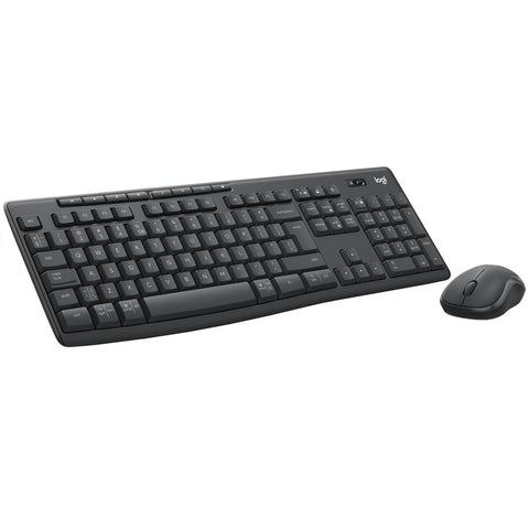 Keyboard and Mouse Logitech 920-012077 Grey Graphite English EEUU Qwerty US Keyboard and Mouse Logitech 920-012077 Grey Graphite English EEUU Qwerty US