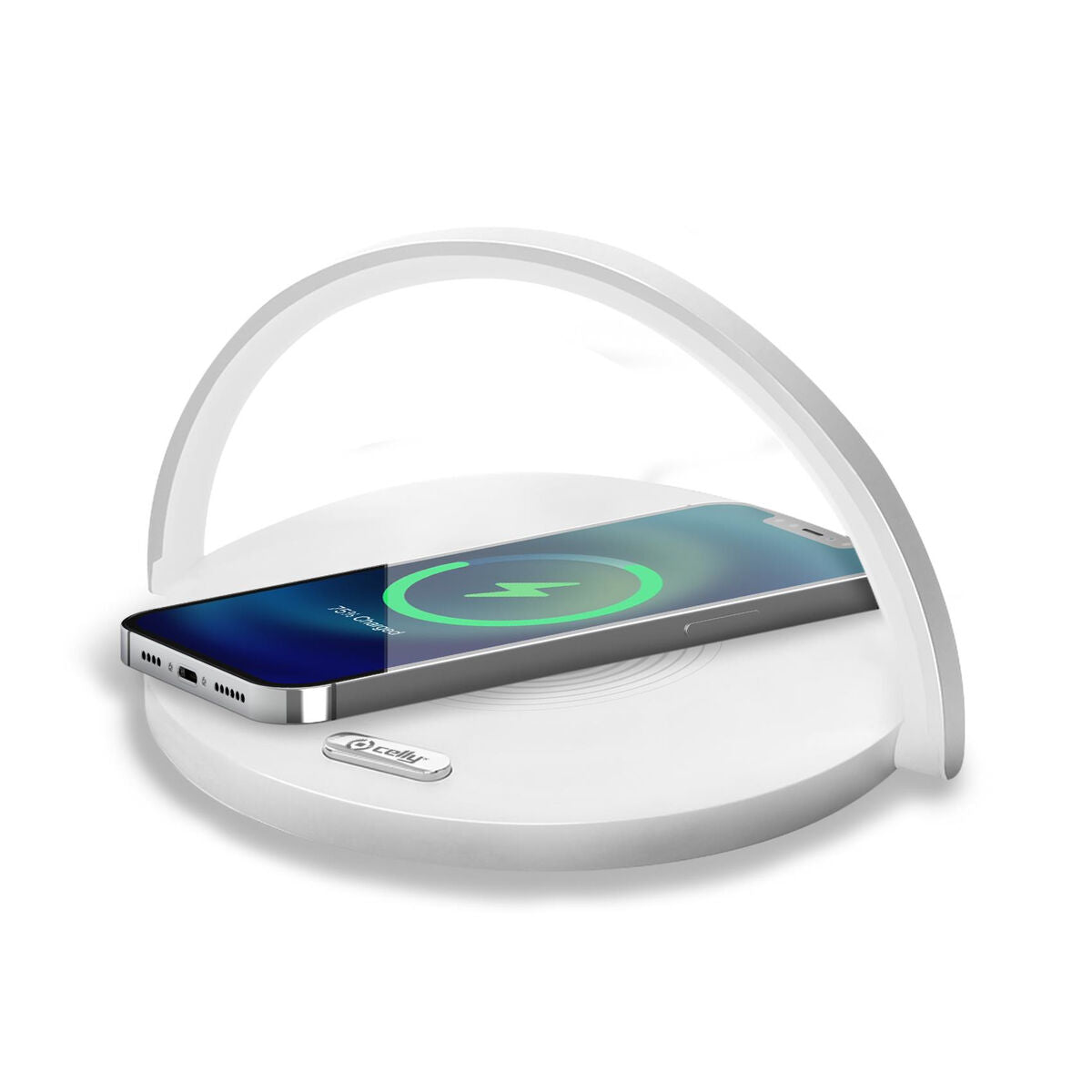 Cordless Charger Celly WLLIGHTCIRCLEWH Cordless Charger Celly WLLIGHTCIRCLEWH