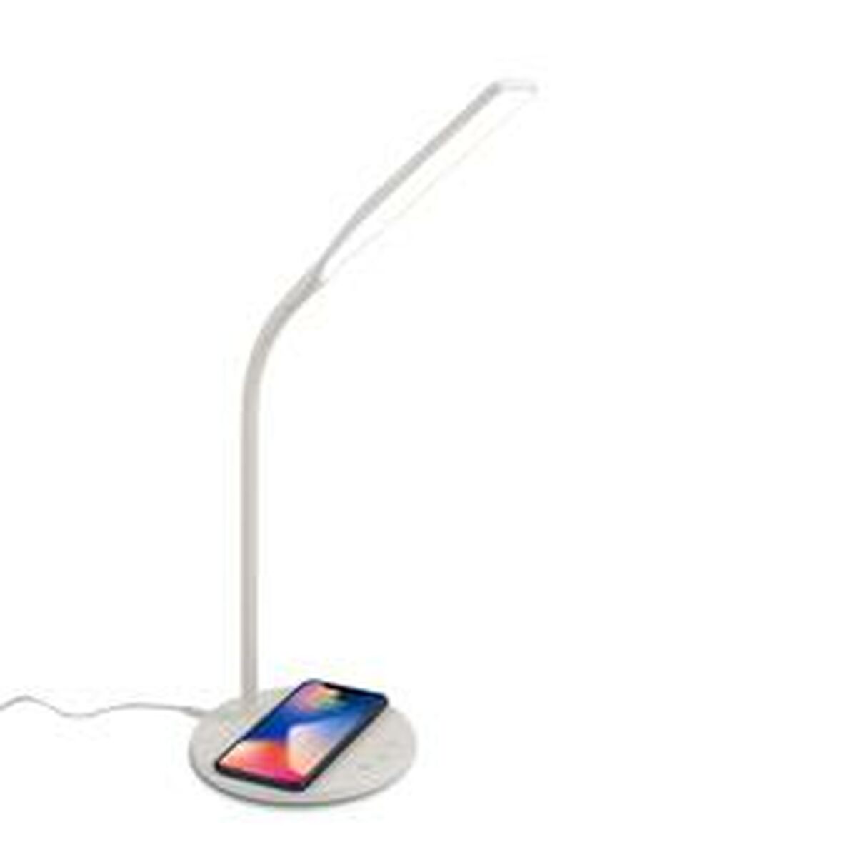 LED Lamp with Wireless Charger for Smartphones Celly WLLIGHT10WWH LED Lamp with Wireless Charger for Smartphones Celly WLLIGHT10WWH