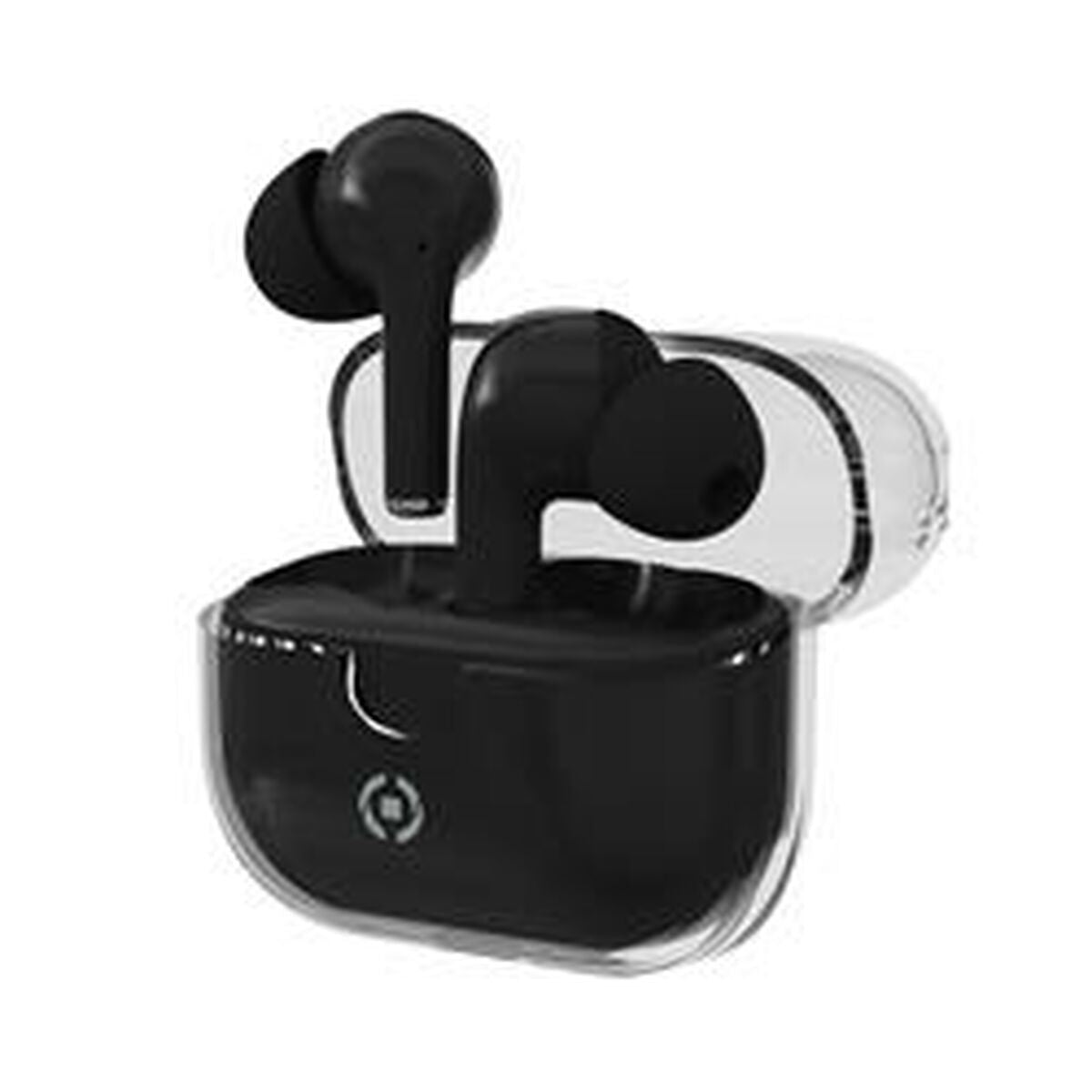 Headphones with Microphone Celly CLEARBK Black Headphones with Microphone Celly CLEARBK Black
