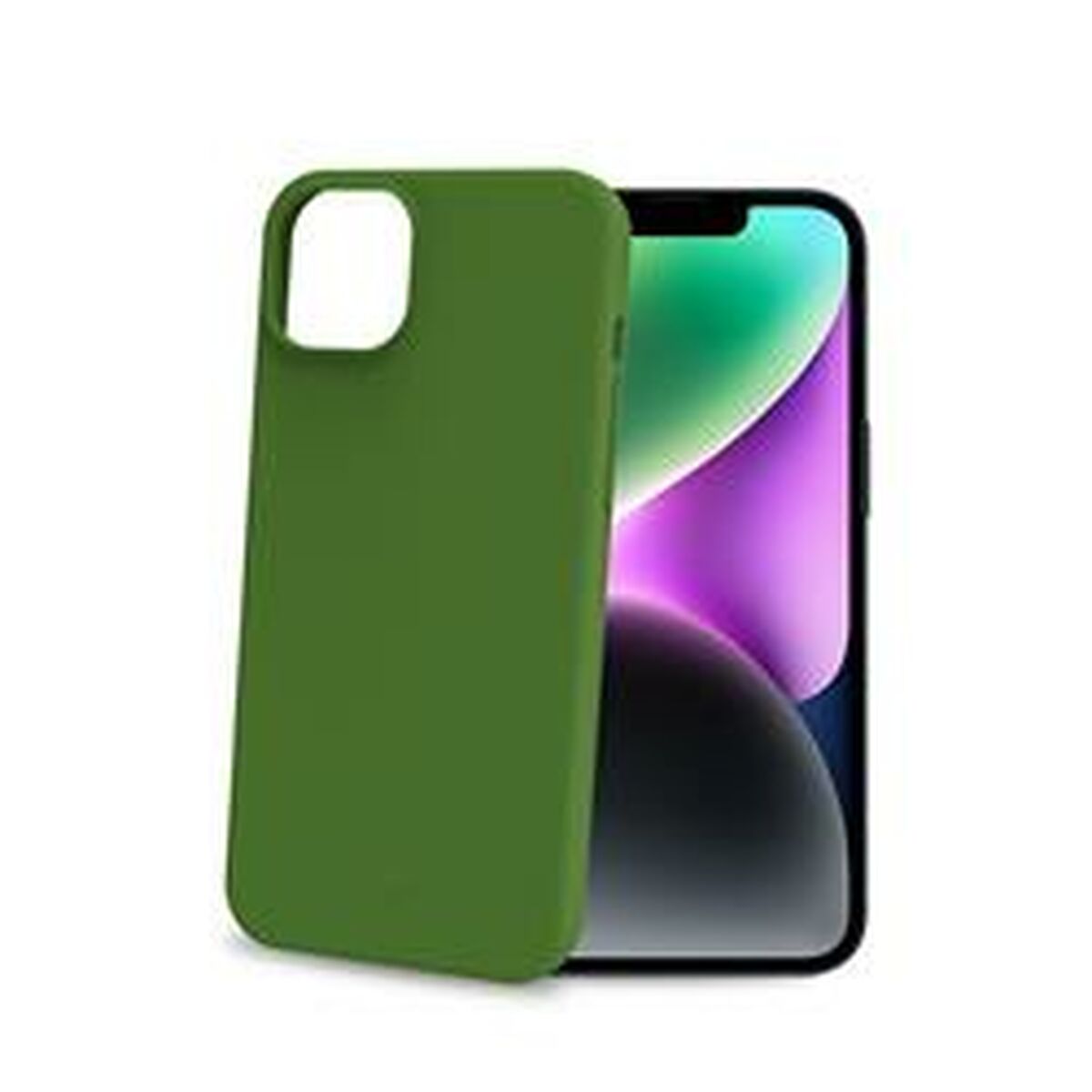 Mobile cover Celly iPhone 15 Green Mobile cover Celly iPhone 15 Green