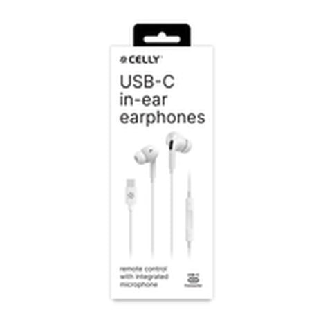 Headphones Celly UP1200TYPECWH Headphones Celly UP1200TYPECWH