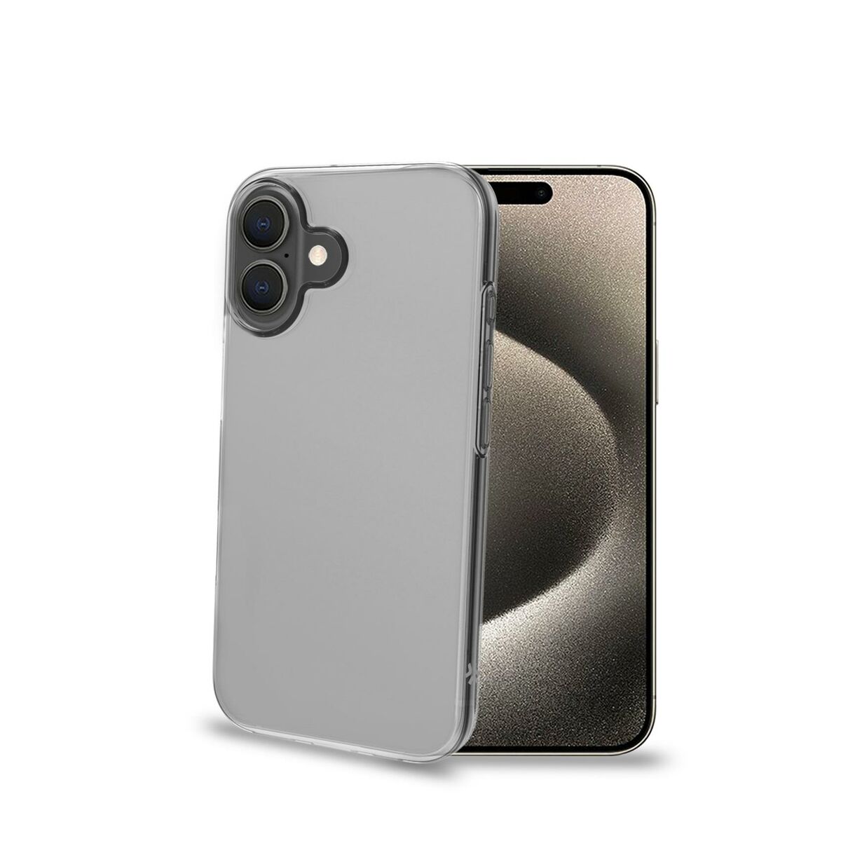 Mobile cover Celly  IPHONE 16 Transparent Apple Mobile cover Celly  IPHONE 16 Transparent Apple