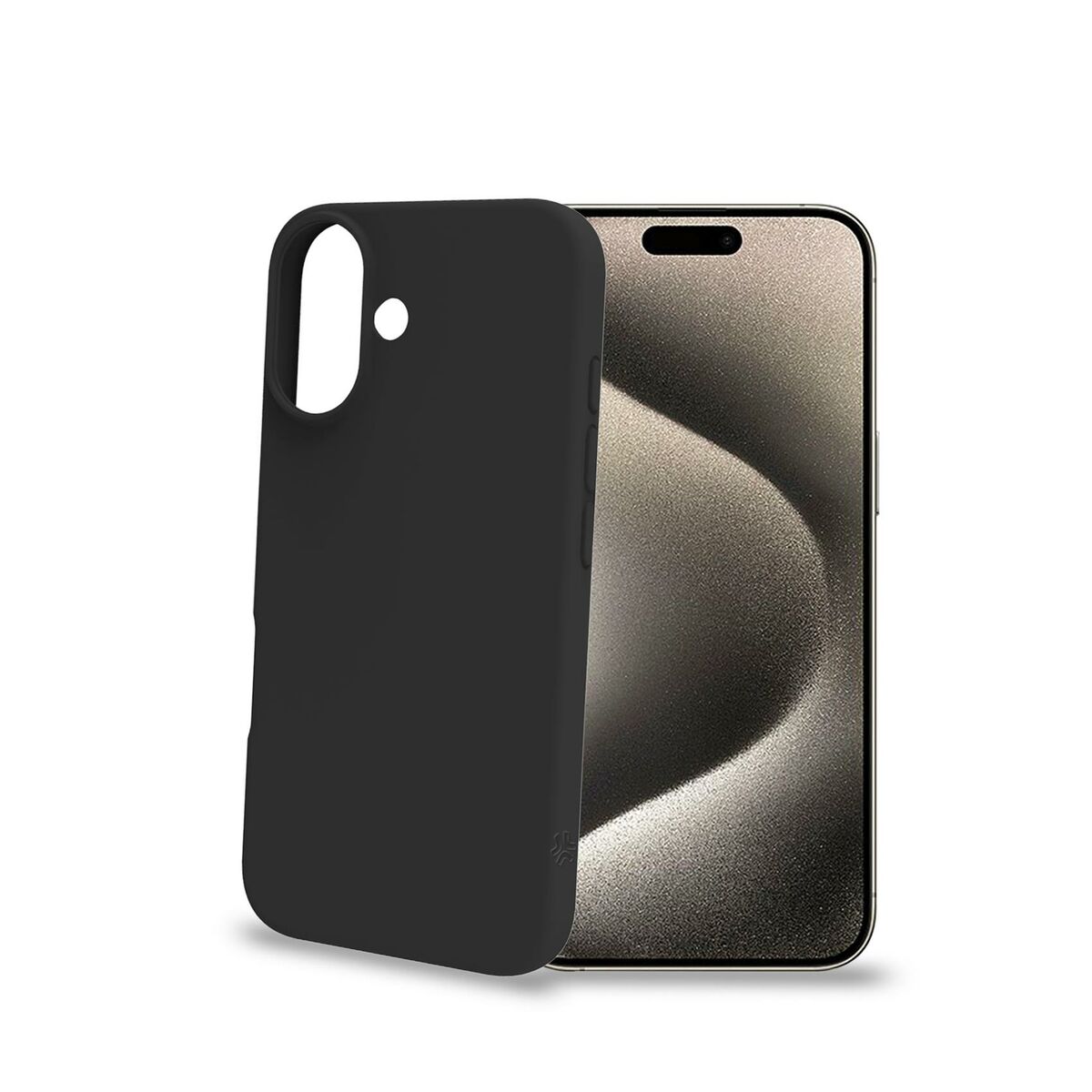 Mobile cover Celly  IPHONE 16 Black Mobile cover Celly  IPHONE 16 Black