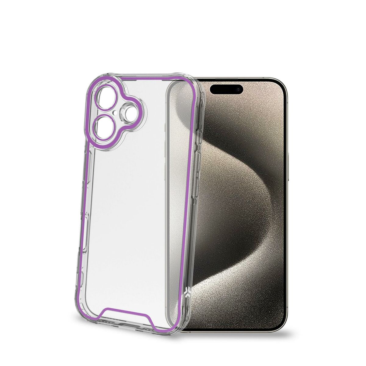 Mobile cover Celly  IPHONE 16 Transparent Mobile cover Celly  IPHONE 16 Transparent