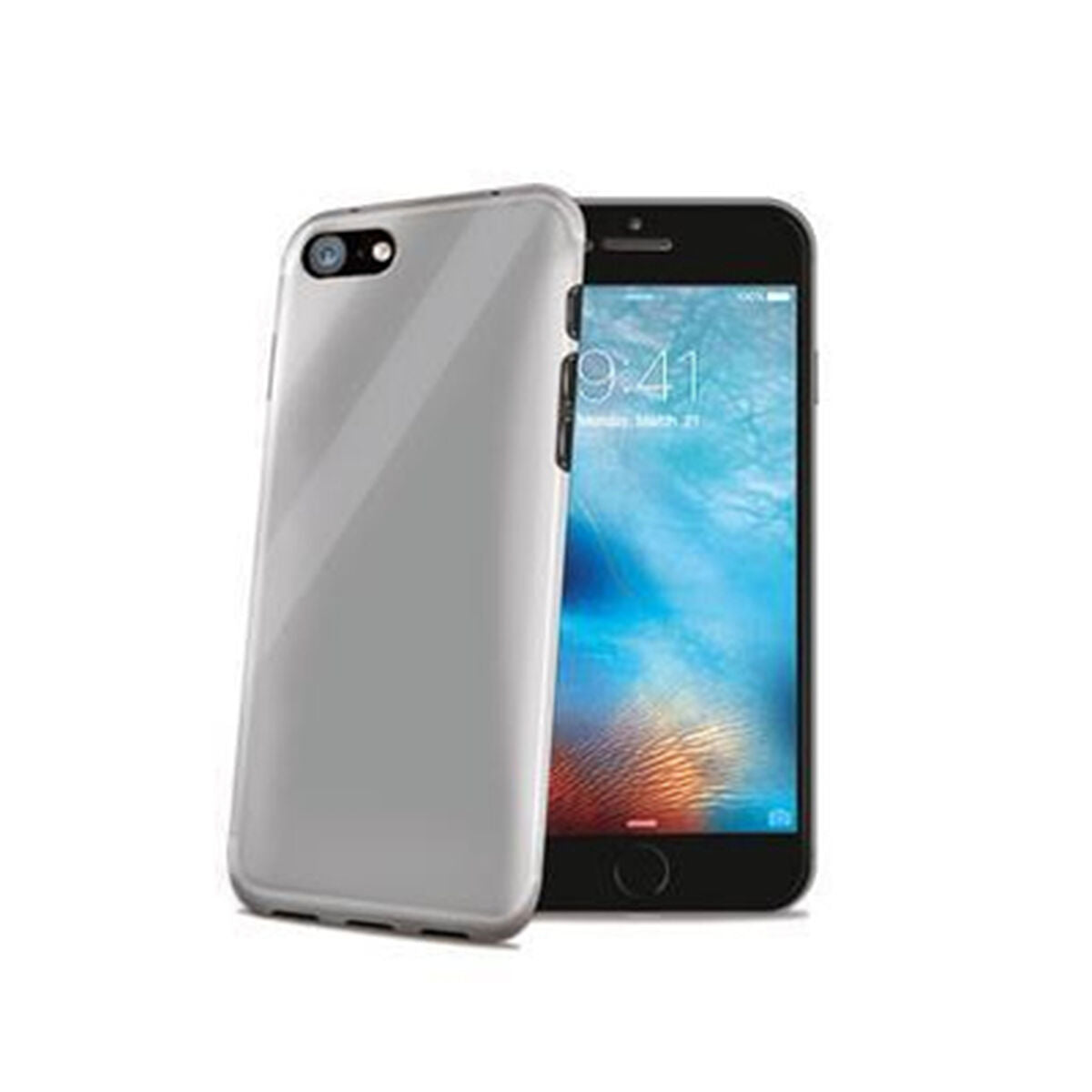 Mobile cover Celly GELSKIN800 White Transparent Apple Mobile cover Celly GELSKIN800 White Transparent Apple