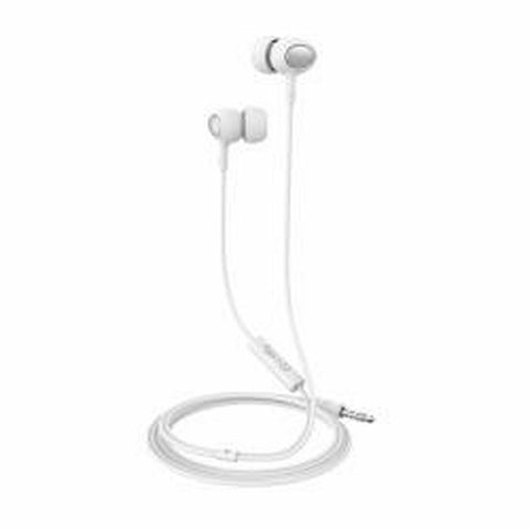 Headphones with Microphone Celly UP500WH Headphones with Microphone Celly UP500WH