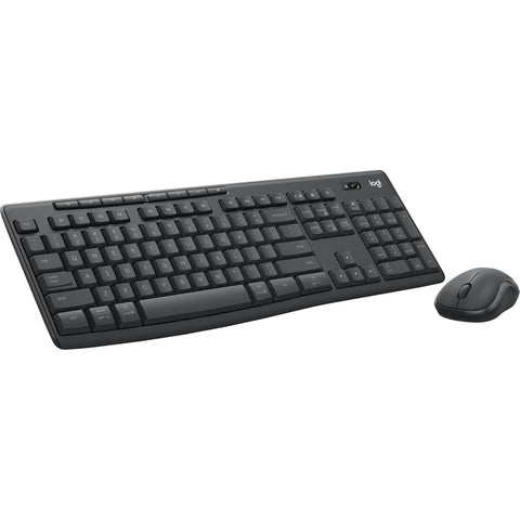 Keyboard and Mouse Logitech MK370 Black Spanish Qwerty Keyboard and Mouse Logitech MK370 Black Spanish Qwerty