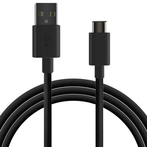 USB-C Cable to USB KSIX 1 m Black USB-C Cable to USB KSIX 1 m Black