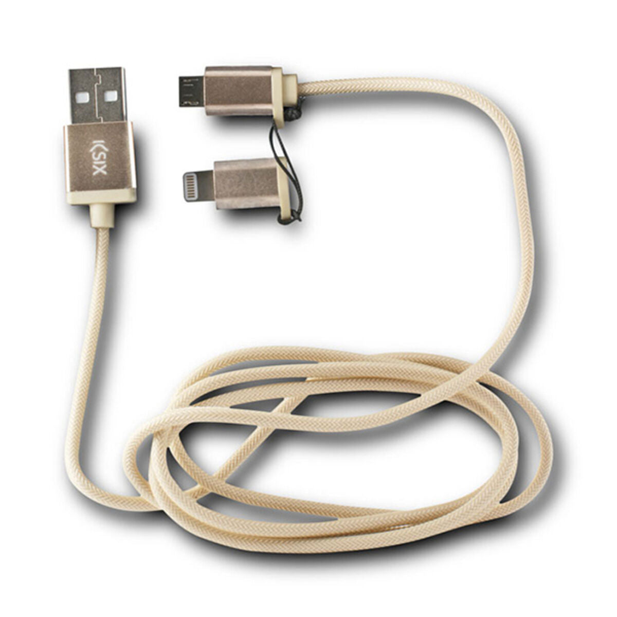 USB Cable to Micro USB and Lightning KSIX USB Cable to Micro USB and Lightning KSIX