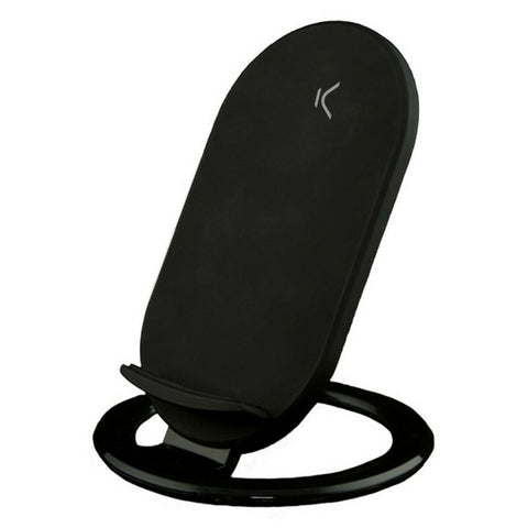 Qi Wireless Charger for Smartphones KSIX Black Qi Wireless Charger for Smartphones KSIX Black