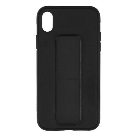 Mobile cover iPhone X/XS KSIX Standing Black Mobile cover iPhone X/XS KSIX Standing Black