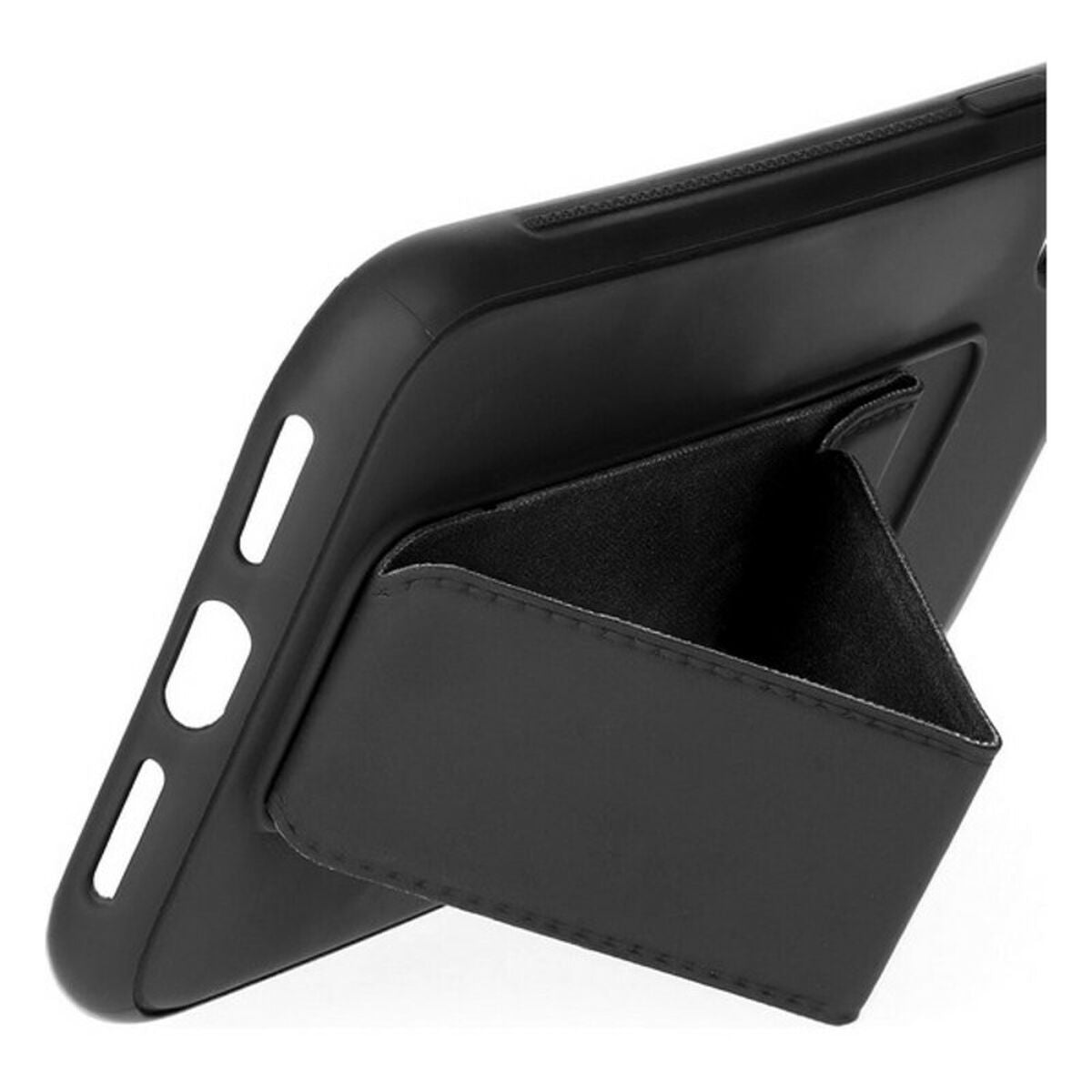 Mobile cover iPhone X/XS KSIX Standing Black Mobile cover iPhone X/XS KSIX Standing Black