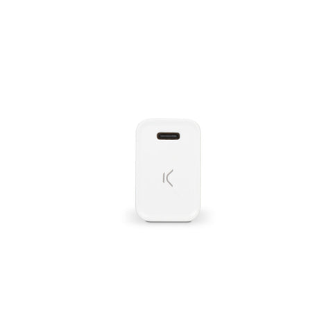 Usb Charger Iphone KSIX Apple-compatible White Usb Charger Iphone KSIX Apple-compatible White