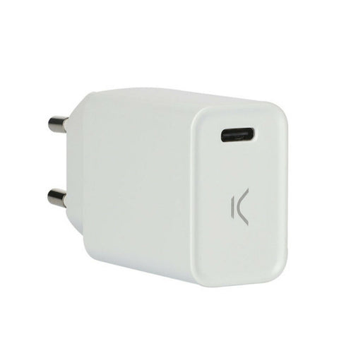 Usb Charger KSIX White Usb Charger KSIX White