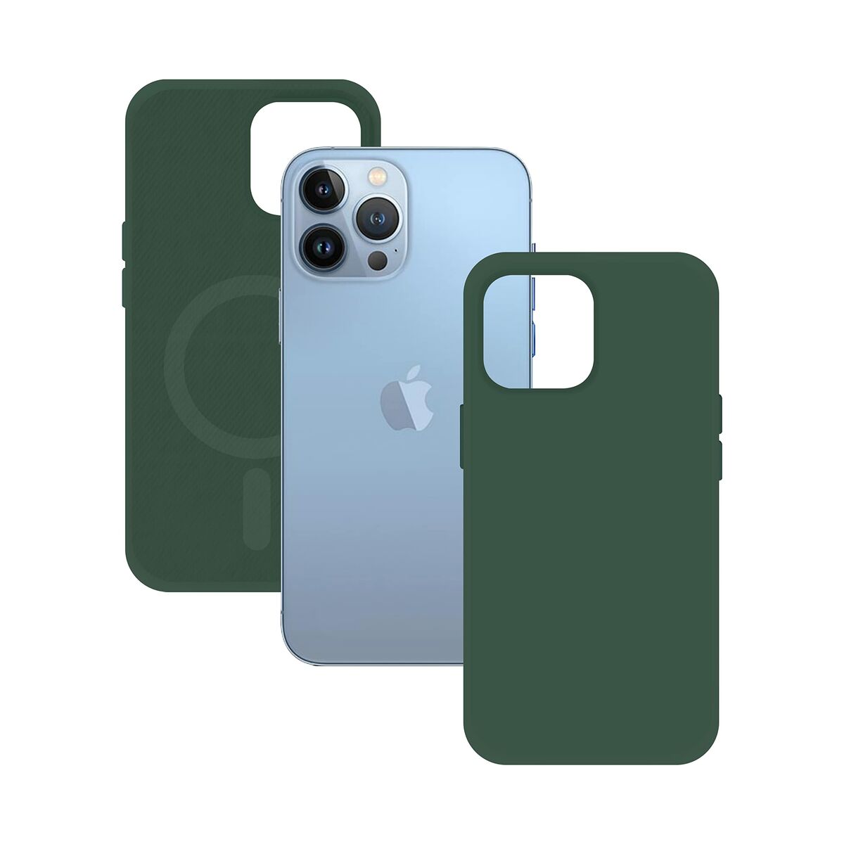 Mobile cover KSIX iPhone 13 Pro Green Mobile cover KSIX iPhone 13 Pro Green
