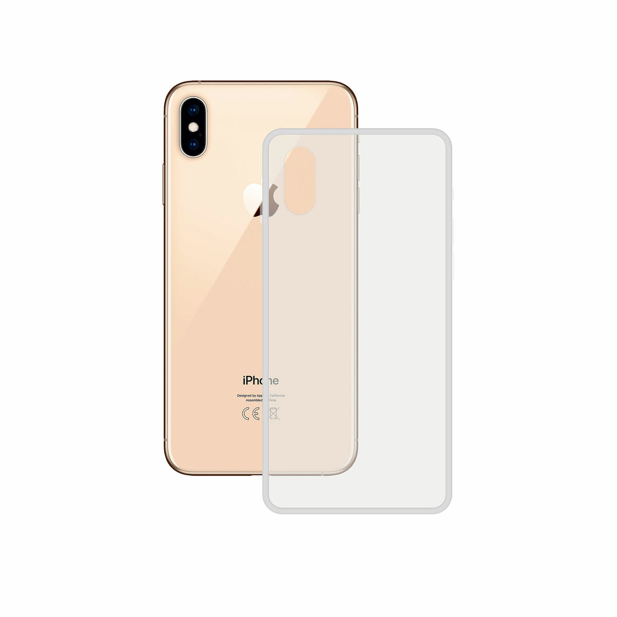 Mobile cover KSIX iPhone XS Max Transparent Iphone XS MAX Mobile cover KSIX iPhone XS Max Transparent Iphone XS MAX