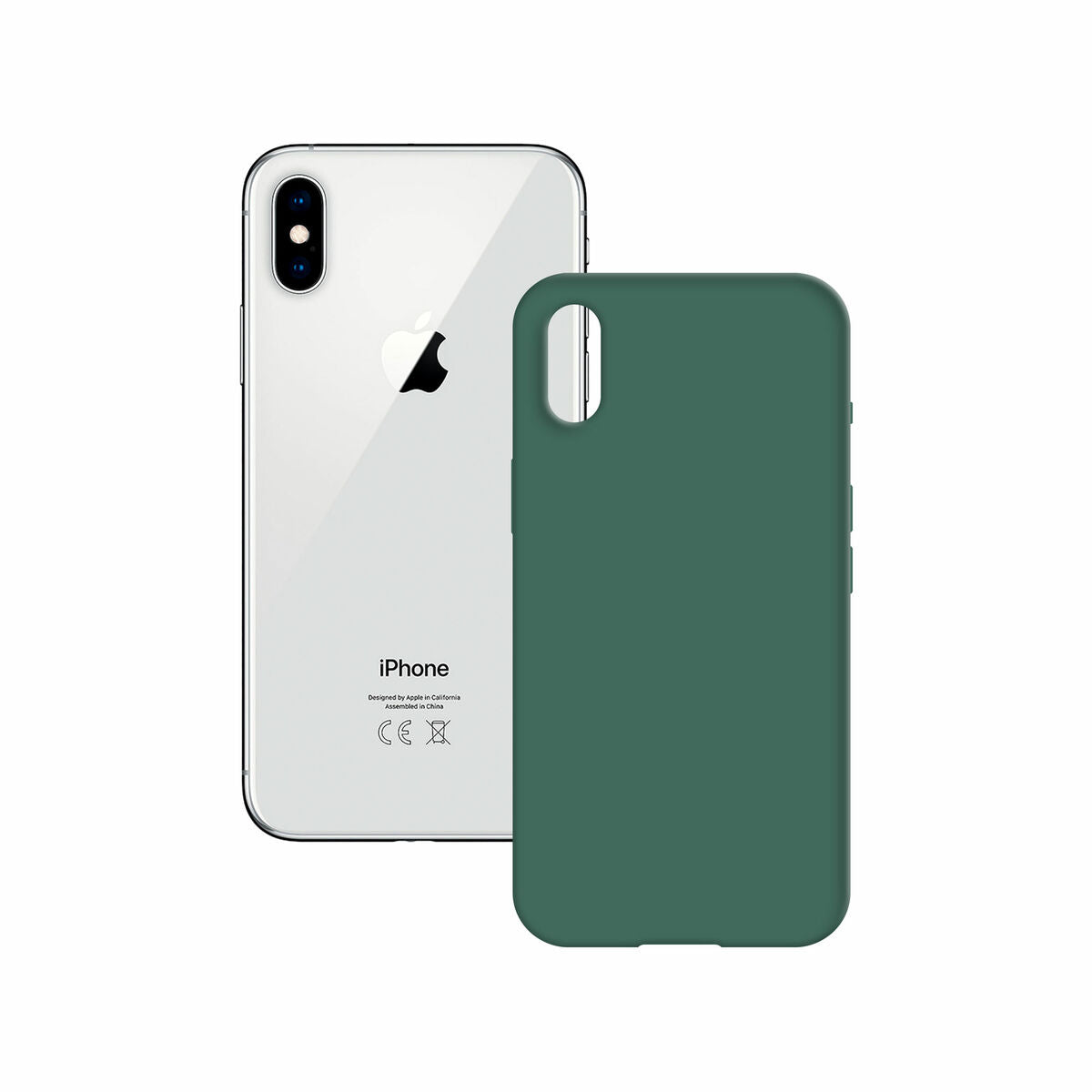 Mobile cover KSIX iPhone XS Max Green Iphone XS MAX Mobile cover KSIX iPhone XS Max Green Iphone XS MAX