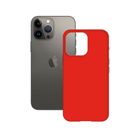 Mobile cover KSIX iPhone 14 Pro Red Mobile cover KSIX iPhone 14 Pro Red