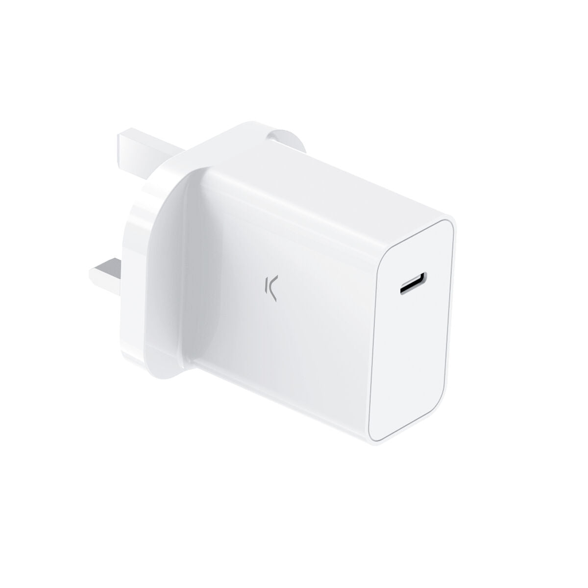 Wall Charger KSIX PPS White 30 W Wall Charger KSIX PPS White 30 W