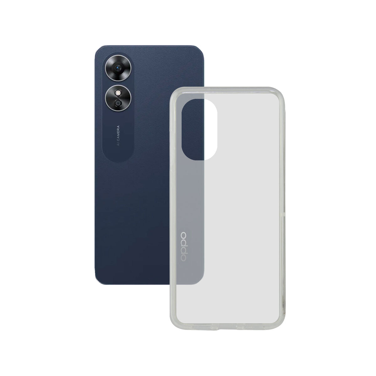 Mobile cover KSIX Oppo A17 Transparent OPPO Oppo A17 Mobile cover KSIX Oppo A17 Transparent OPPO Oppo A17