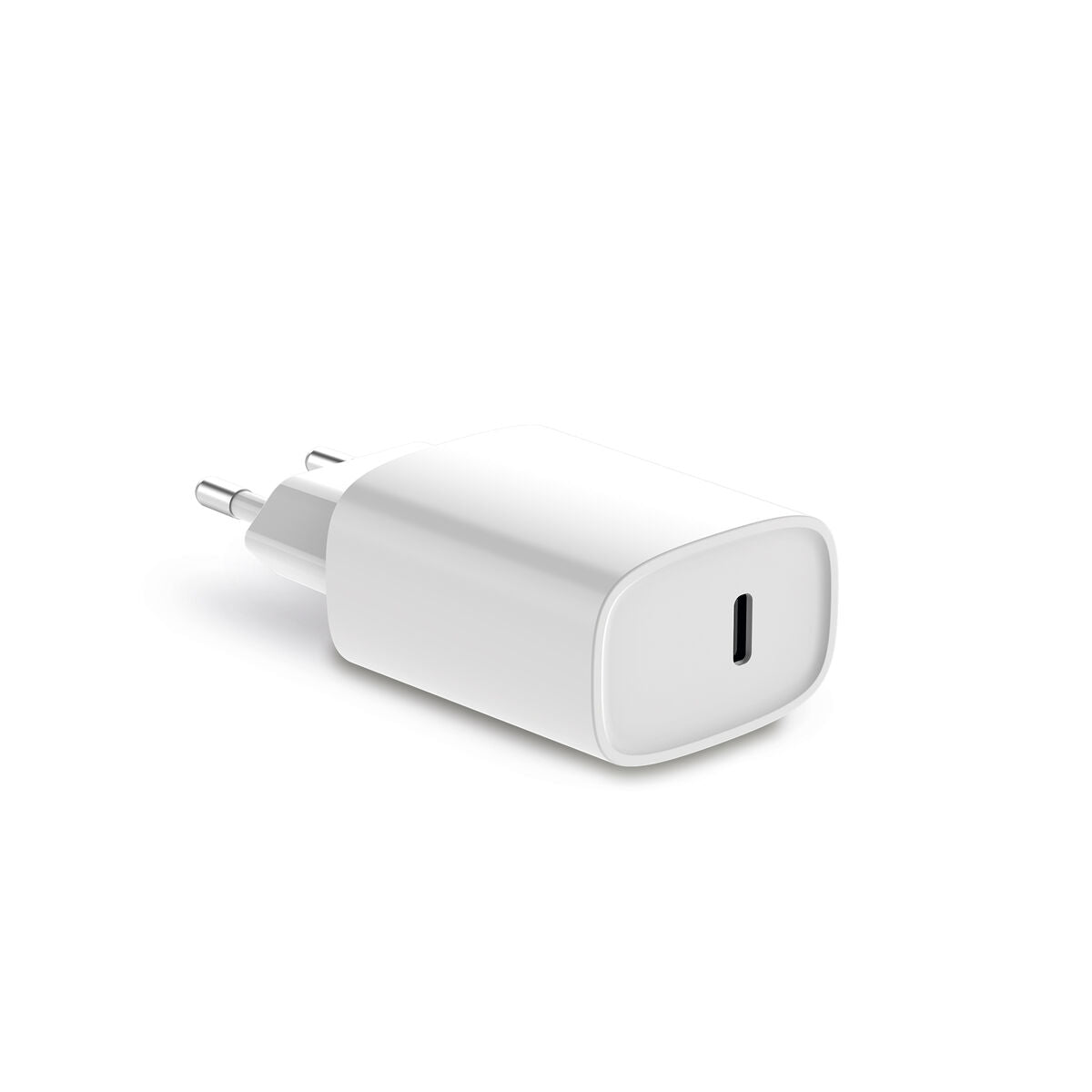 Wall Charger KSIX Power Delivery White 25 W Wall Charger KSIX Power Delivery White 25 W