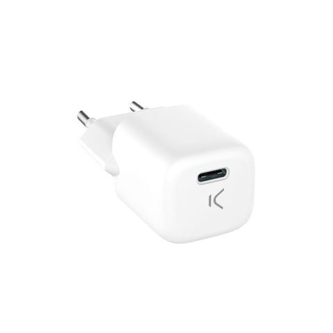 Wall Charger KSIX PPS White 20 W Wall Charger KSIX PPS White 20 W