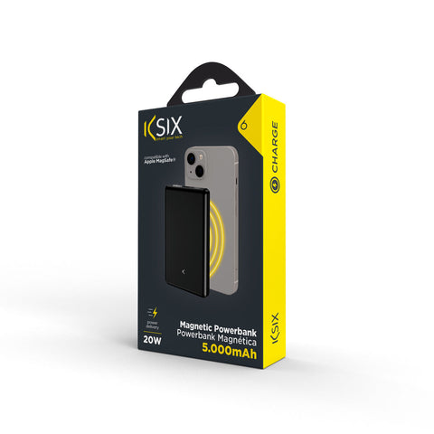 Powerbank KSIX Grey 5000 mAh Powerbank KSIX Grey 5000 mAh