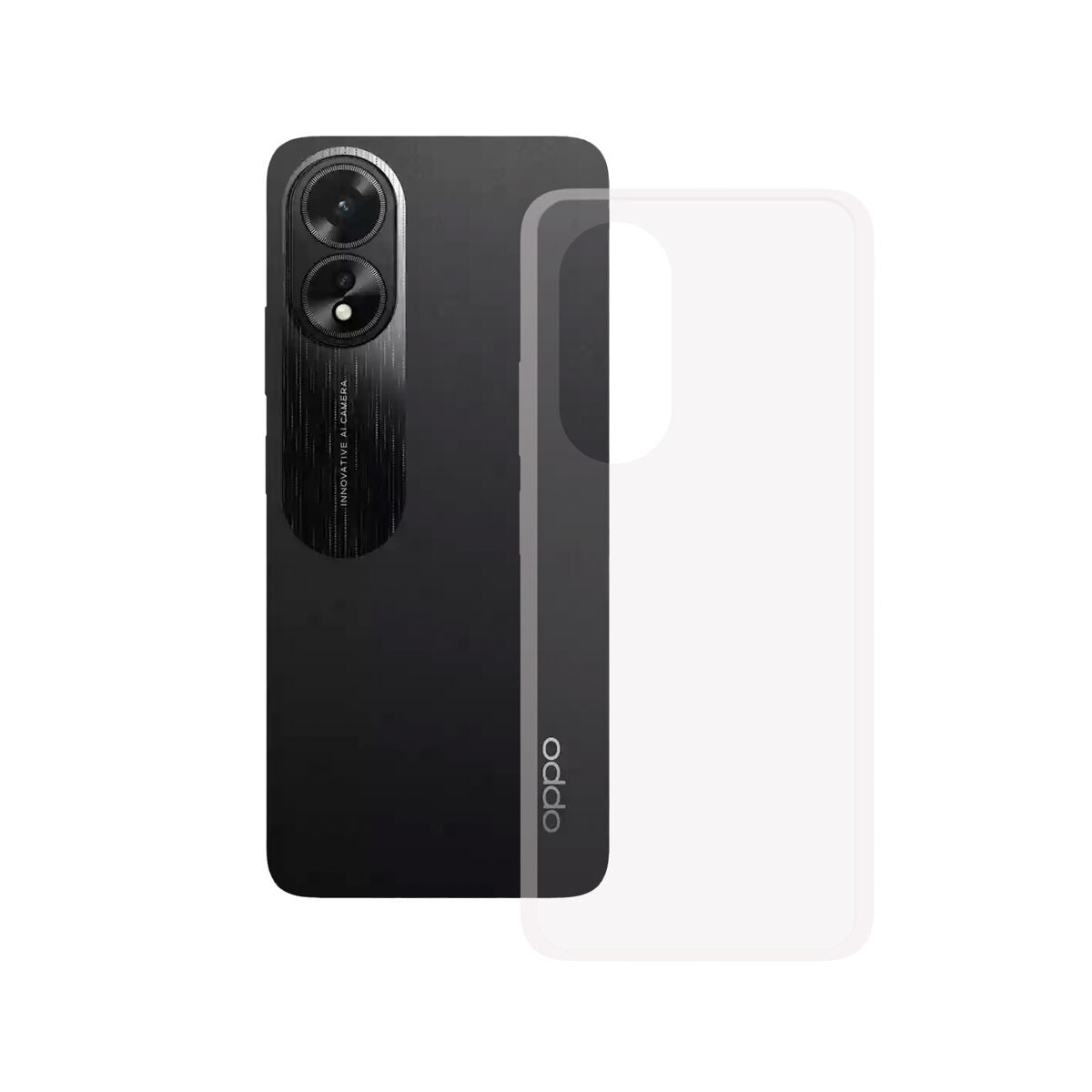 Mobile cover KSIX Oppo A78 Transparent OPPO Mobile cover KSIX Oppo A78 Transparent OPPO