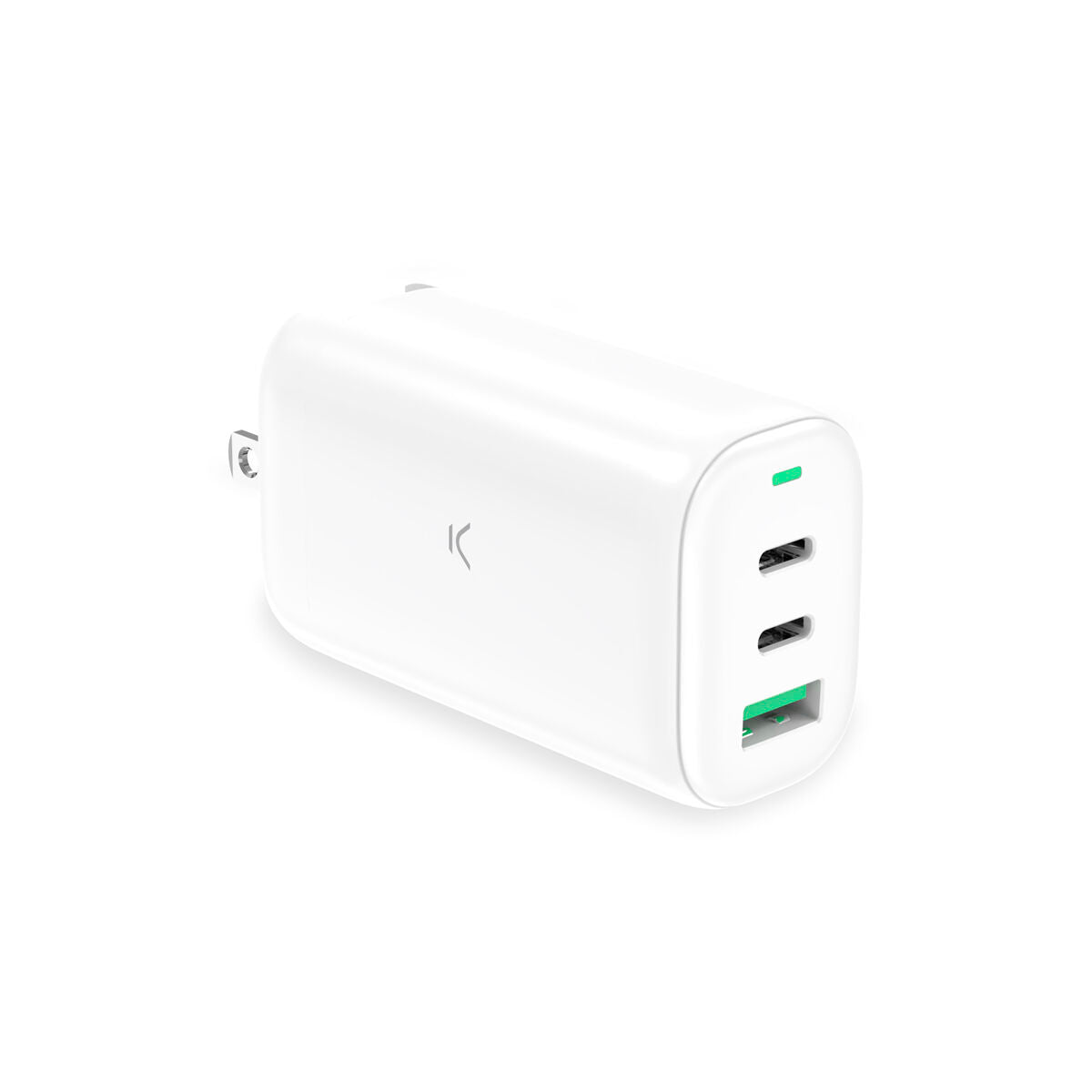 Wall Charger KSIX GaN White 65 W Wall Charger KSIX GaN White 65 W