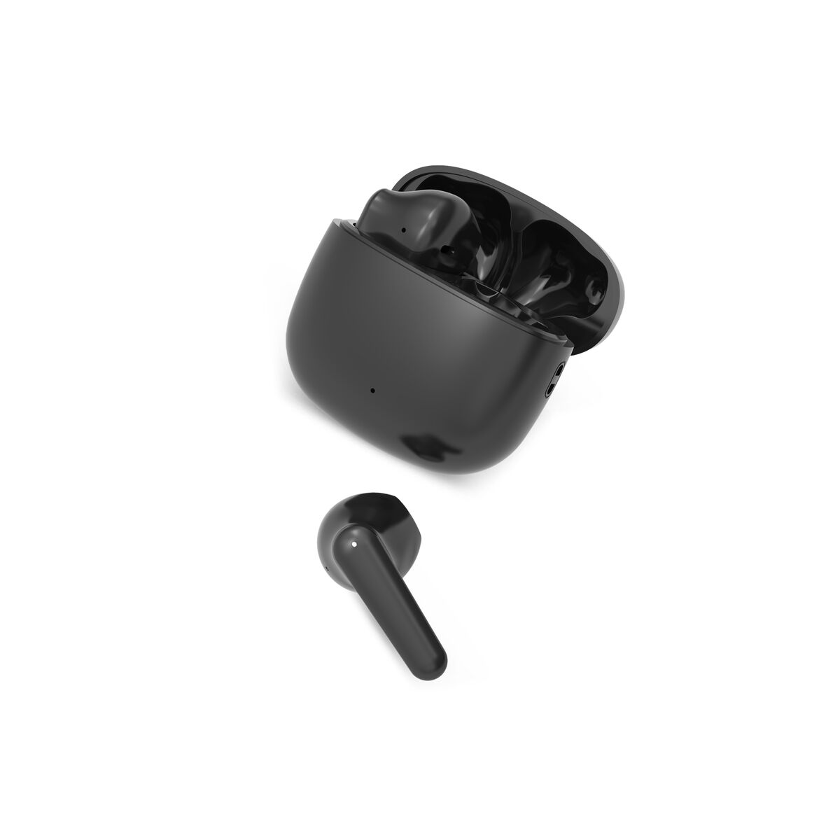 Wireless Headphones KSIX Contact Twins Nano Black Wireless Headphones KSIX Contact Twins Nano Black