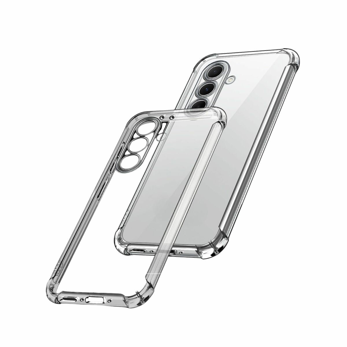 Mobile cover KSIX Transparent Mobile cover KSIX Transparent