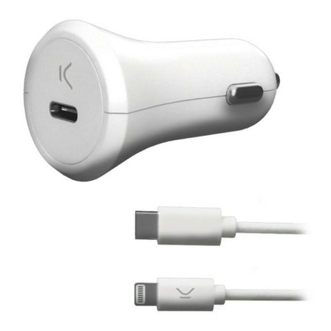 USB Car Charger KSIX Apple-compatible 18W USB Car Charger KSIX Apple-compatible 18W