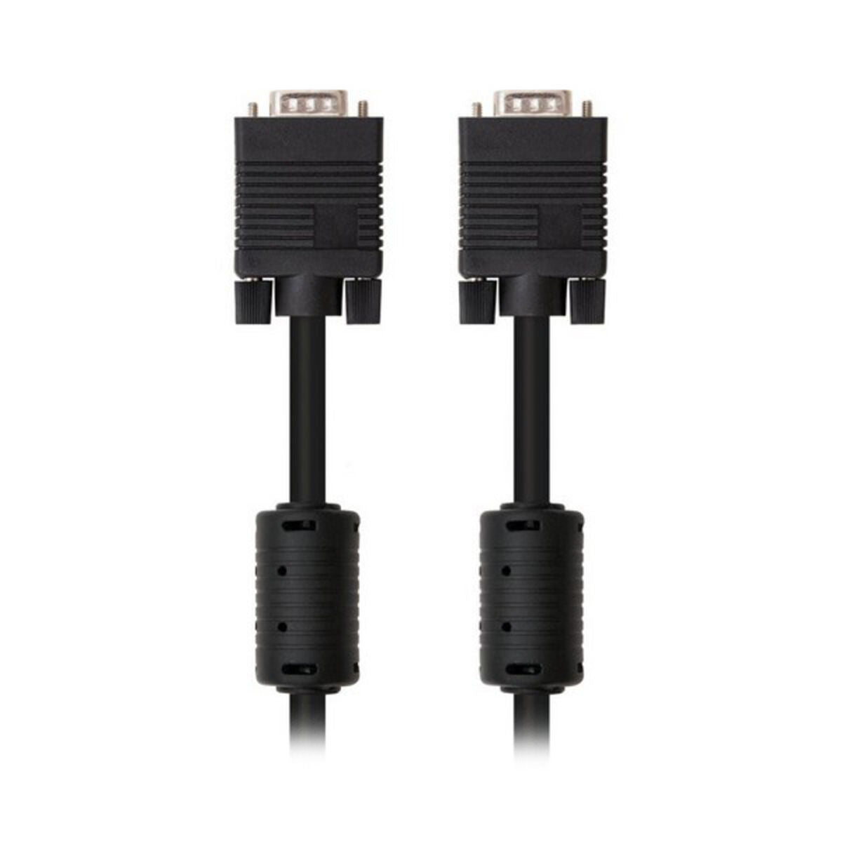 VGA Cable NANOCABLE 10.15.01 Black VGA Cable NANOCABLE 10.15.01 Black