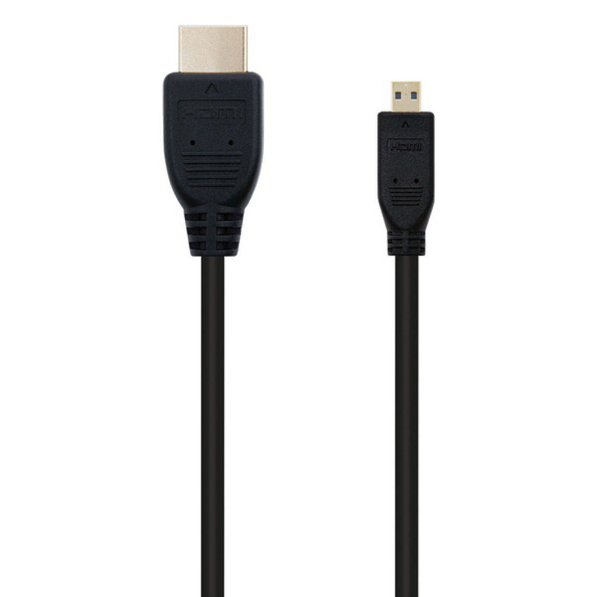 Micro HDMI Cable NANOCABLE 10.15.3502 1,8 m Micro HDMI Cable NANOCABLE 10.15.3502 1,8 m