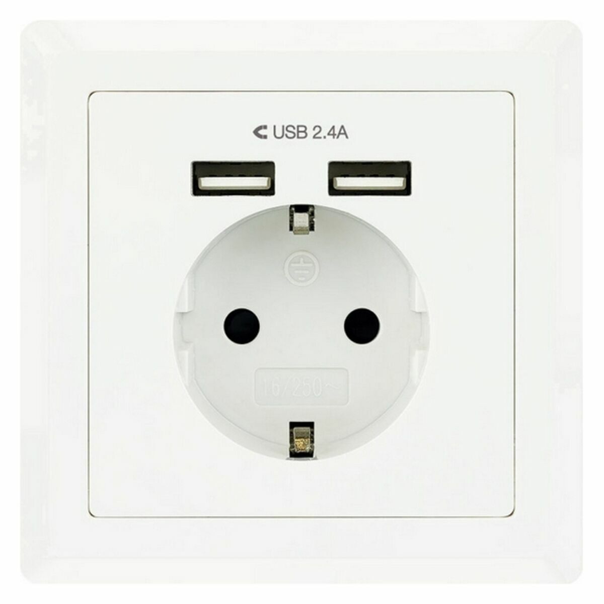 Wall Plug with 2 USB Ports TooQ 10.35.0010 5V/2.4A White 2,4 A Wall Plug with 2 USB Ports TooQ 10.35.0010 5V/2.4A White 2,4 A