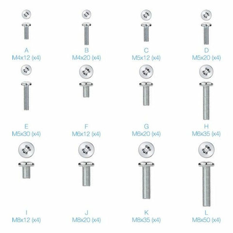 Screw kit TooQ SSK4820 Screw kit TooQ SSK4820