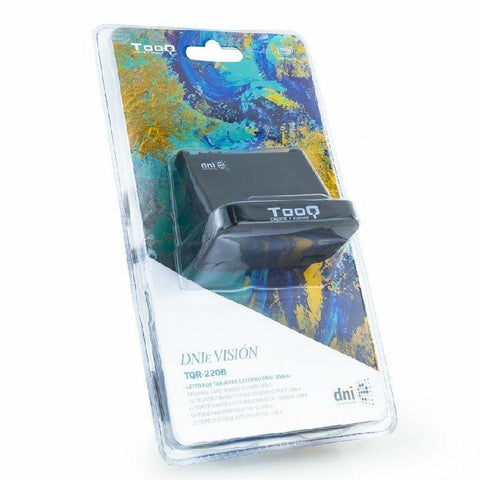 Smart Card Reader TooQ TQR-220B Black Smart Card Reader TooQ TQR-220B Black
