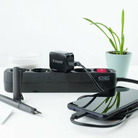 Wall Charger TooQ TQWC-1S01 Black 12 W Wall Charger TooQ TQWC-1S01 Black 12 W