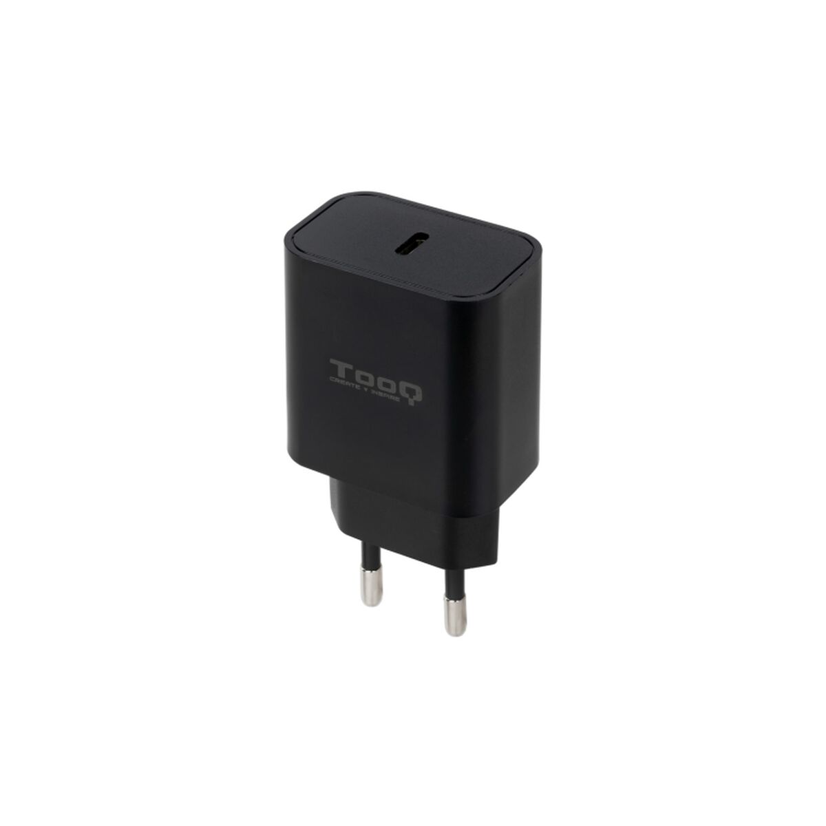 Wall Charger TooQ TQWC-PDUSBC20B 20 W Black (1 Unit) Wall Charger TooQ TQWC-PDUSBC20B 20 W Black (1 Unit)