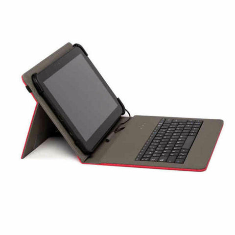 Case for Tablet and Keyboard Nilox NXFU002 10.5" Red Case for Tablet and Keyboard Nilox NXFU002 10.5" Red